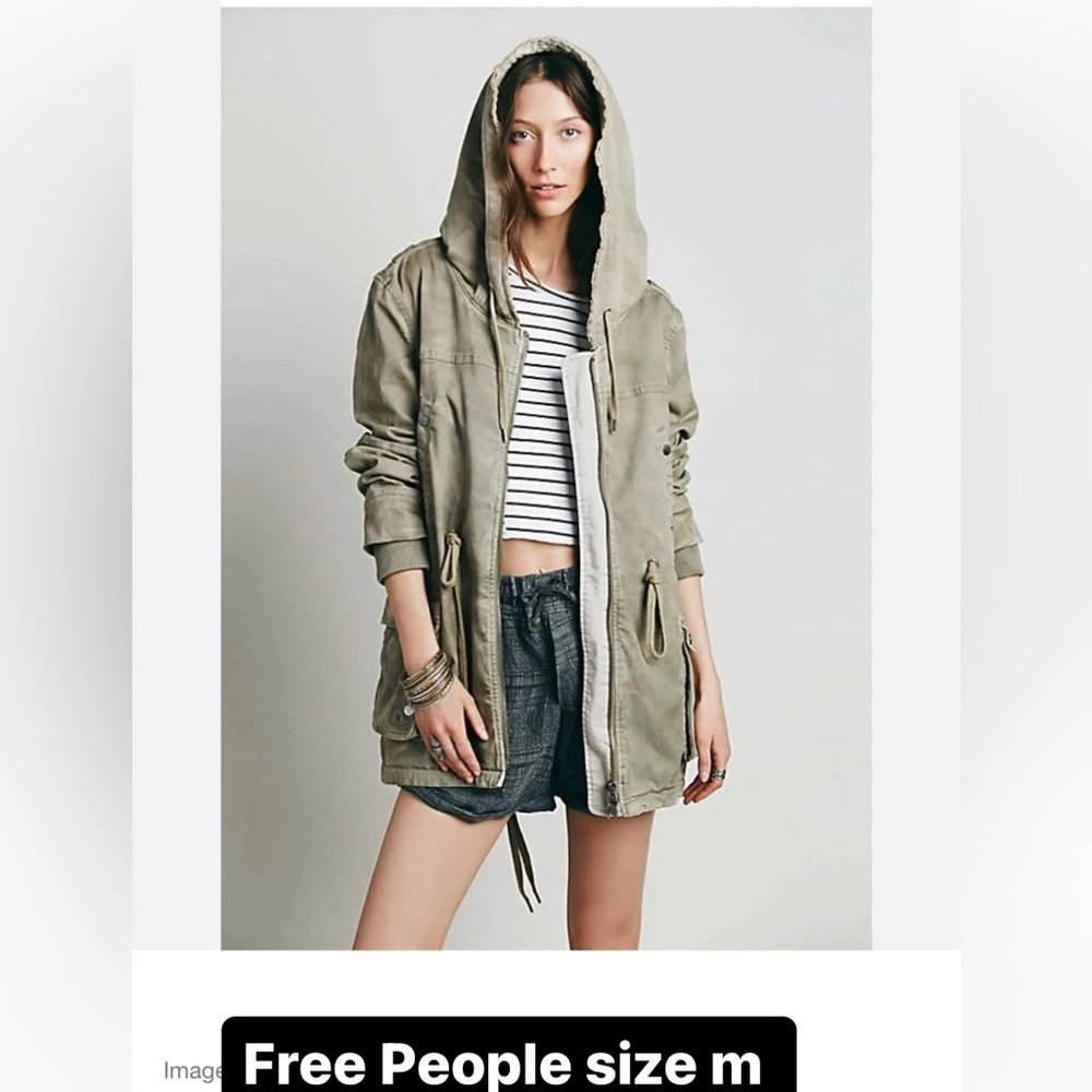 Free People Utility Jacket M